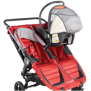 Sada Express Gør alt med min kraft Baby Jogger 2016 Double Car Seat Adapter - Cybex/Maxi Cosi