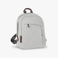 UPPAbaby Changing Backpack - Anthony -  White and Grey Chenille | Chestnut Leather