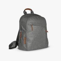 UPPAbaby Changing Backpack - Greyson -  Charcoal Mélange | Saddle Leather
