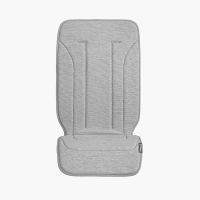 Reversible Seat Liner - Phoebe - Breathable Light Grey | Cozy Fleece