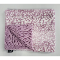 Winx & Blinx Minky Blanket - Cibirian Zebra Violet