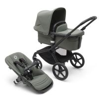 Bugaboo Fox5 Complete Stroller - Black/Forest Green/Forest Green 
