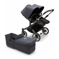 Bugaboo Donkey5 Duo Complete - Graphite/Stormy Blue/Stormy Blue 2022 