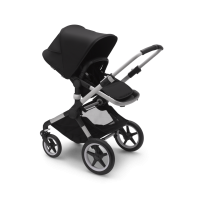 Bugaboo Fox3 2022 Complete Stroller - Aluminum/Midnight Black/Black 