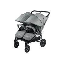 Valcobaby Neo Twin Tailormade Double Stroller - Grey marle