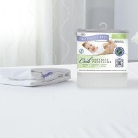 Protect A Bed Cotton Terry Cloth Premium Waterproof Crib Mattress Cover