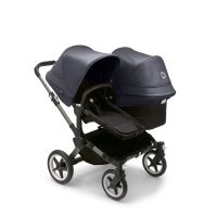 Bugaboo Donkey5 Duo Complete - Graphite/Midnight Black/Stormy Blue 2022