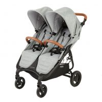 Valcobaby Snap Duo Trend Lightweight Double Stroller - Grey Marle