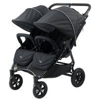 Valcobaby Neo Twin Double Stroller - Black